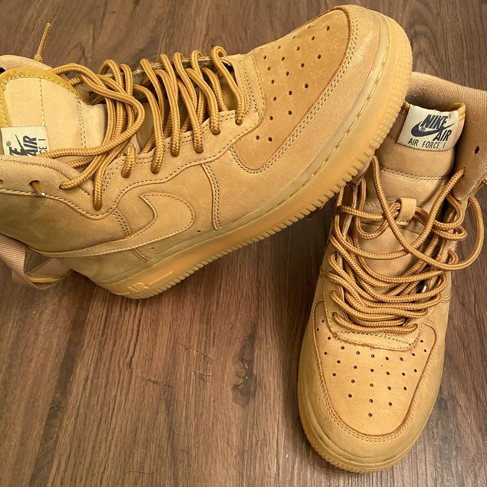 High Top Wheat Air Force 1